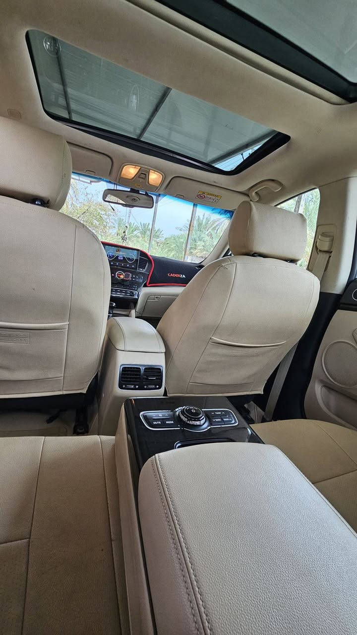 السلام عليكم كيا كادينزا للبيع فول مواصفات بصمة بنرواما كشنات خزن تدفئة تبريد اشارات ترحيب اشاير بالمرايات حساسات شاشة كامرة لايتات زنون كير مكينة حدادية كلشي جاهز  وبيها مواصفات خير من الله ضررها مدكر وباب ودحجات بسيطة مكانها البصرة الجمهورية للاستفسار الاتصال على هذا الرقم ***********
