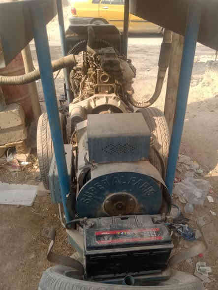 السلام عليكم
مولدة كية 2701 ثريفيز 30كيفي محرك لا صرف ولا تبخير نكرة سلف نظيفة شغاله ومكفولة من كلشي مولده مال بيت مولده جديده سعر١٤  $ بيه مجال مكان نجف عمود130طريق يا حسين ا تصال ***********
