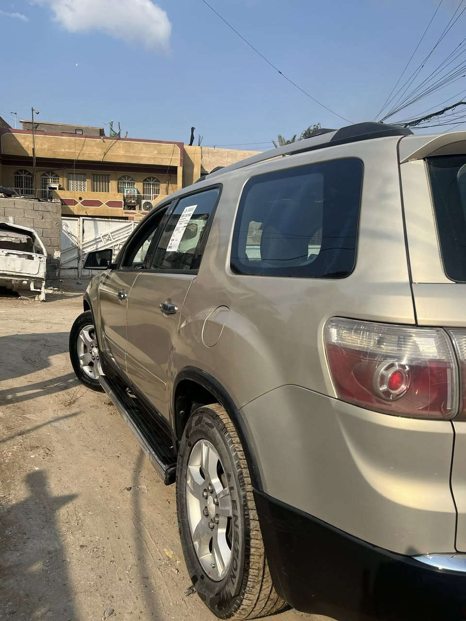 🔴🔴🔴🔴🔴🔴🔴
السلام عليكم جمسي اكاديا 2012 
السيارة جاهزة من كلشي 
لون ذهبي
حدادية
 صدر 
دبلات
گشر نظيف
مجفت ستندر 
رقم بغداد مشروع وطني ب اسمي
السعر 95 وبيها مجال 
مكانها بغداد
*********** ابو كرار
*********** محمد
