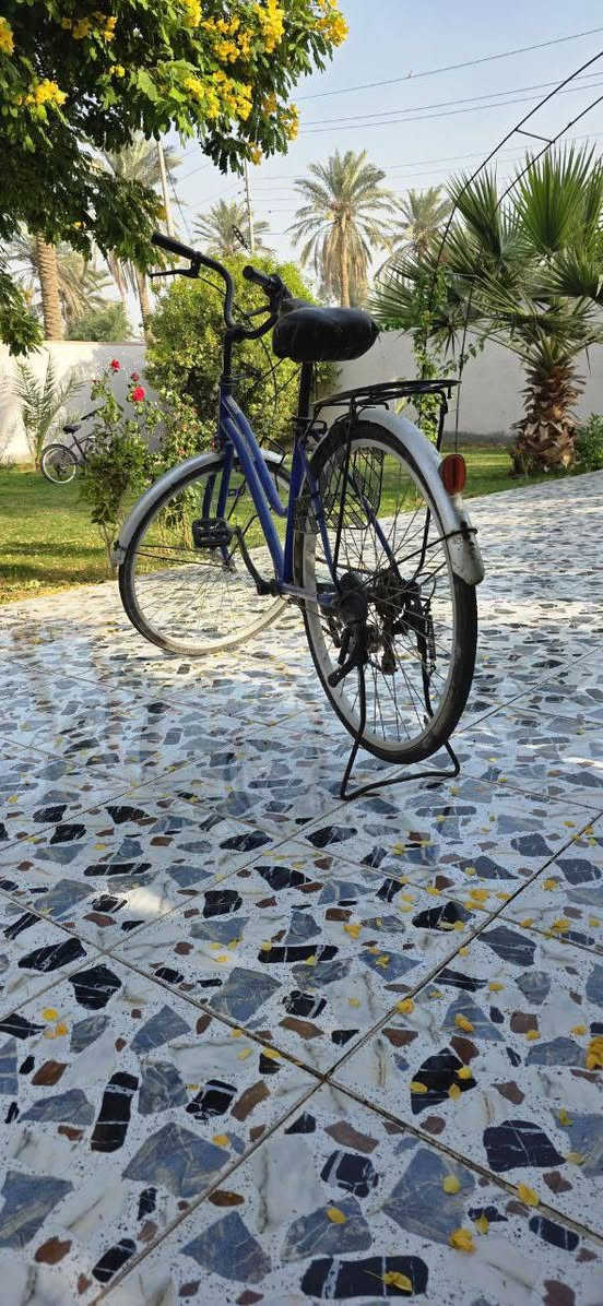 السلام عليكم بايسكل حجم 26 موديل 2020 حاويه نضيف جدا عكرب 6 نمر السعر 75 وبي مجال.
التواصل/***********,بي واتساب
