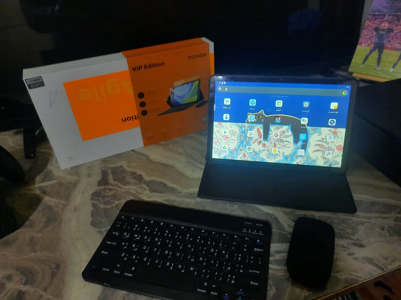 سلام عليكم 
تاب توجي  للبيع استخدام يومين جبته للجهال وماعجبهم اي خلل مابيه بعده جديد كامل ملحقات
تابلت دوجي Tab A9 Pro+ VIP Edition
شاشة كبيرة 11 إنج
ذاكرة 128GB
رام 6GB+24
بطارية قوية 8580mAh
يجي وياه كيبورد + ماوس + قلم (نسخة VIP) ويا كفر ولزكه
سعر 170وبي شي بسيط مكاني بغداد حي او Colombo, Sri Lanka


**إذا كنت صاحب هذا الإعلان وتريد حذفه لأي سبب، رجاءا أرسل رسالة إلى الدعم الفني**