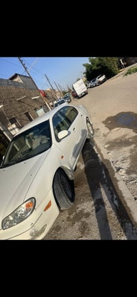 نيسان مكسما 2008 رقم بغداد مميز حداديه جديده تخم تايرات جديد سياره بلا...