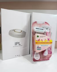 ✨ جهاز IPL لإزالة الشعر بالنبضات الضوئية ✨ ⚡️⚡️يحتوي على نص مليون ضربه...