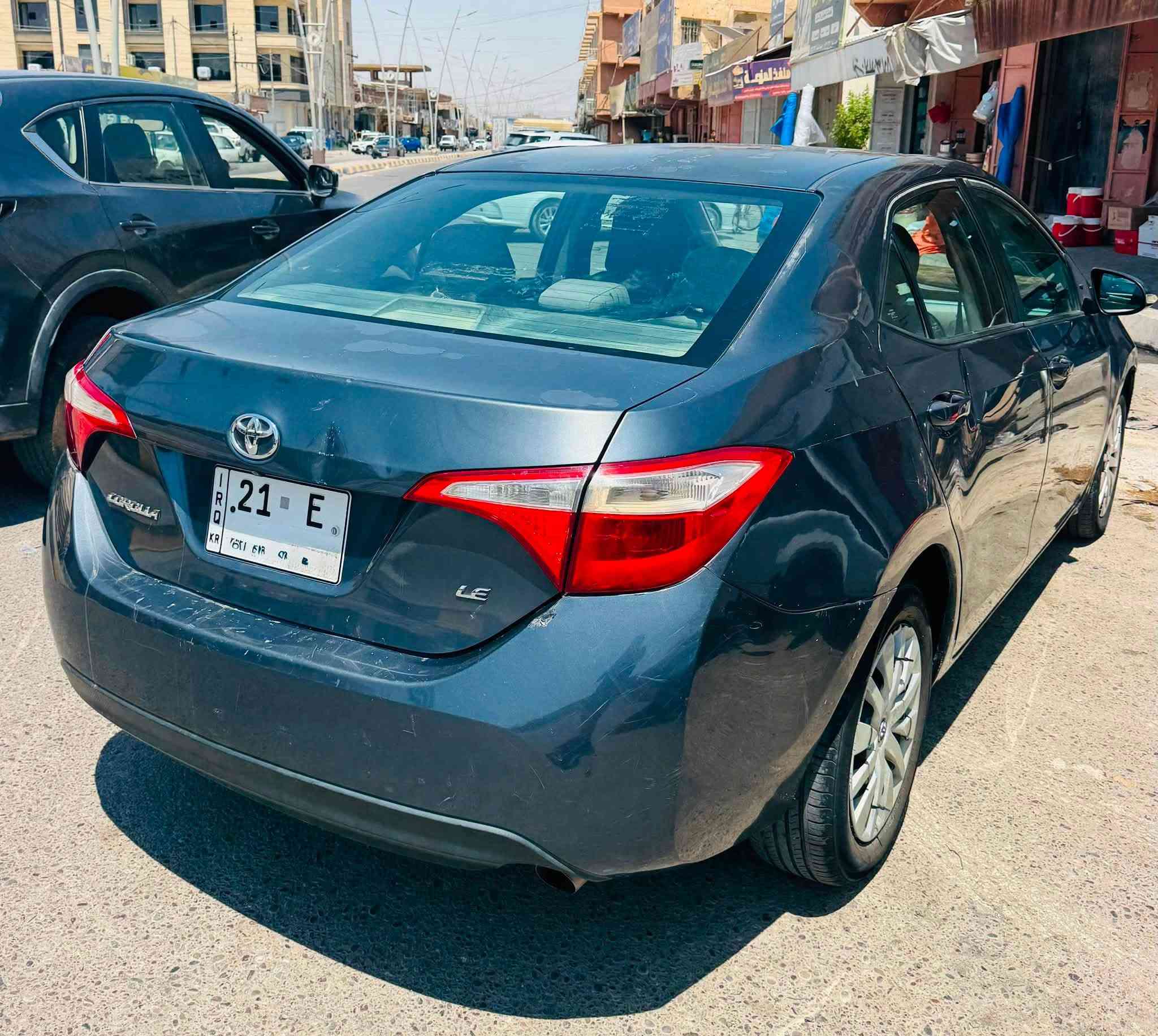 سيارة كورلا 2016Le
 لون نفطي 
سنوية تنتهي 2028 
بيها 4 قطع 
گير محرك شرط 
تدفئة تبريد شغال 

الشراي يتصل ***********
