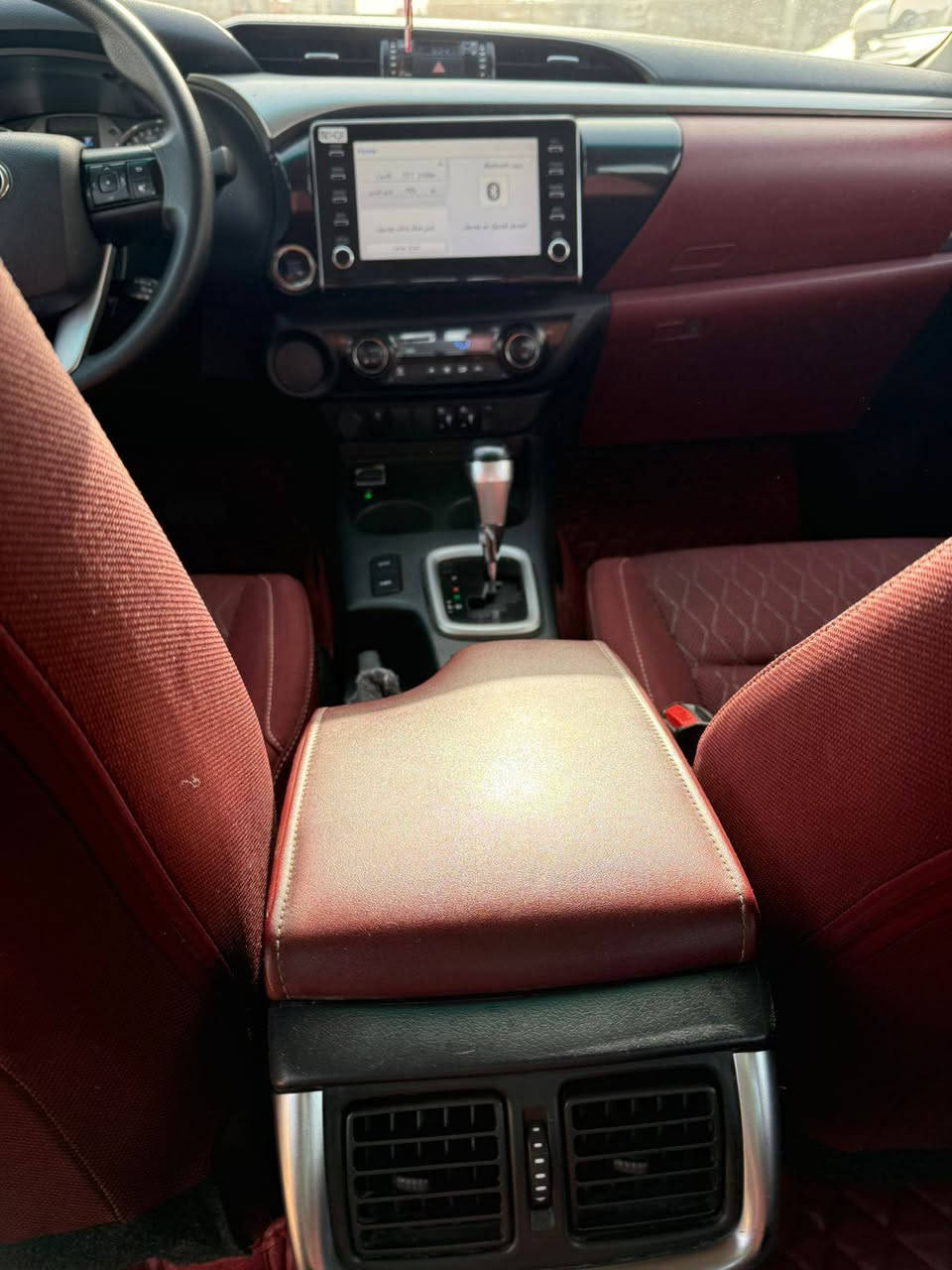 للبيع تيوتا هايلوكس ناصي واتماتيك 2022فول مواصفات تبريد امامي وخلفي وكشانت ومثبت سرعه شاحنة الا سلكي 
ماشيه 100 الف مكفوله رقم اربيل تريد وكاله تريد تحويل عنوان واسط الزبيديه 
***********
