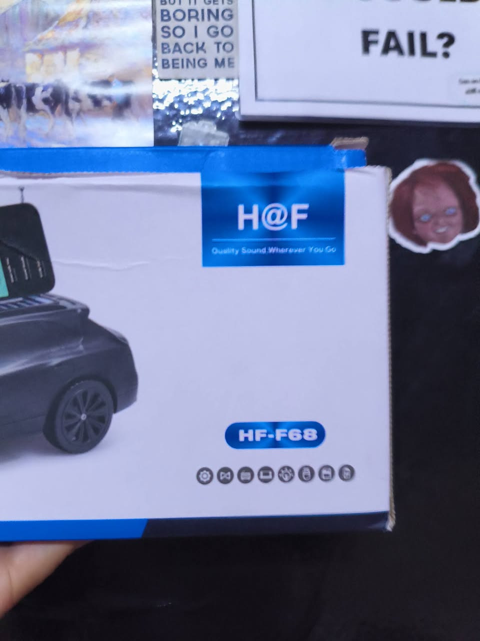 سماعة سيارة بلوتوث 🚗🔊
صوت جدًا قوي

تدعم:

- بلوتوث
- راديو FM
- USB
- رام
- شحن شمسي
السعر 25 الف 
توصيل بغداد 5 الاف محافظات 6 الاف


**إذا كنت صاحب هذا الإعلان وتريد حذفه لأي سبب، رجاءا أرسل رسالة إلى الدعم الفني**
