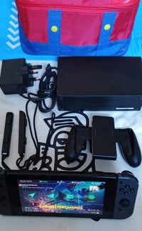 نينتندو سويتش Lcd مهكر قطعة نظامين اوفلاين  فقط فعال (النسخة المحسنة V...