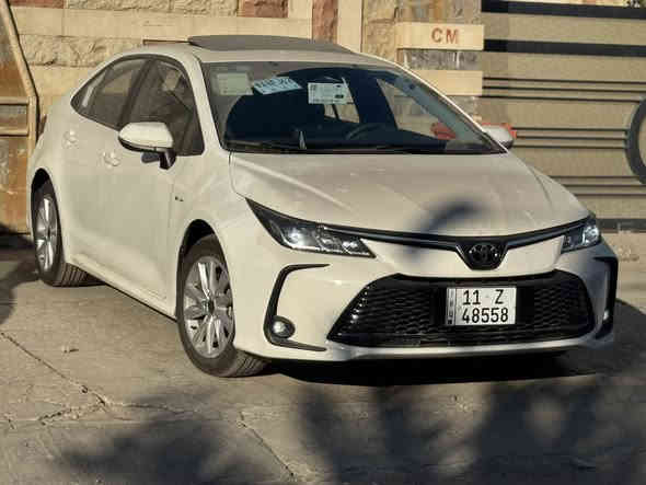 كورلا 2025  زيرو شكل خليجي هايبرد مكينه 1800 علامه سوده HEV  تشحن بنفسها تفويله تمشيك 1050 كيلو   مكفوله كفاله عامه  علامه سوده  

⚡️السنويه باسمي ومثبت الوحات مرقم كامل فقط تحويل ملكيه تكلفك 65 الف عليك  ⚡️

🔥السعر 23 مليون و 250 دينار 🔥 

عنوان /المنصور الداودي 

المواصفات 
🛜مكينه 1800 هايبرد شحن ذاتي 
🛜سلايت 
🛜كراسي جلد اصلي+ دركة جلد وحياكه  
🛜رادار + تحديد مسار طريق + قيادة ذاتيه 
🛜قرائة علامات الطريق المرورية
🛜بصمة تشغيل + دخول ذكي  يدة الباب
🛜هاندر بريك بصمة + اوتو هولد 
 🛜 بطاين بوب حياكه  مطرز 
🛜كيجات ديجتل 
🛜شاشه مسجل +تبريد بيانو + كامره خلفيه دوارة + كار بلي 
🛜تبريد قطعتين 
🛜لايت زينون عالي ناصي + بروجكتر لد زينون + لد صباحي زينون+ بكلايت لد 
🛜 حساس اطار + حساس مطر + حساس لايت داينمك عالي ناصي اوتو 
🛜ايفو مود + مود درايف + مانع انزلاق 
🛜 تحكم  الستيرن كامل مع كروس سرعه
 🛜ايرباك عدد 10
🛜ويل كب  حجم 16 
***********
