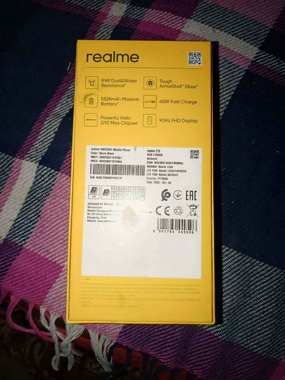 سلام عليكم هاتف نظيف ما بي شي جديد مشترريه مساحته256GB اريده ب ٢٠٠


**إذا كنت صاحب هذا الإعلان وتريد حذفه لأي سبب، رجاءا أرسل رسالة إلى الدعم الفني**