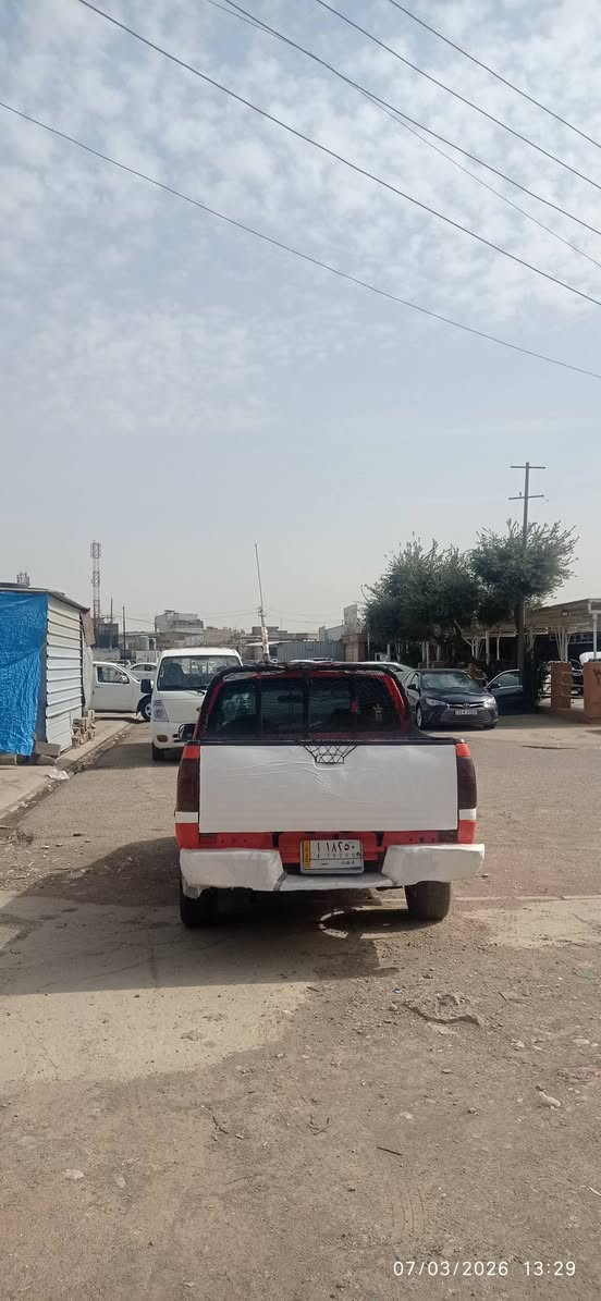 سلام عليكم
بيك اب كوناو 
موديل 2012
سنويه لل 2029
بي بطاقه وقود
بس فقط جاملغ السائق صبغ
محرك كير اكسل شرط 
تبريد تدفئه شرط
سياره بسمي 
تخم تاير جديد 
باتري جديد 
سياره نضيفه بمعنى الكلمه 
سعر 68$او بي مجال 
رقم /***********
