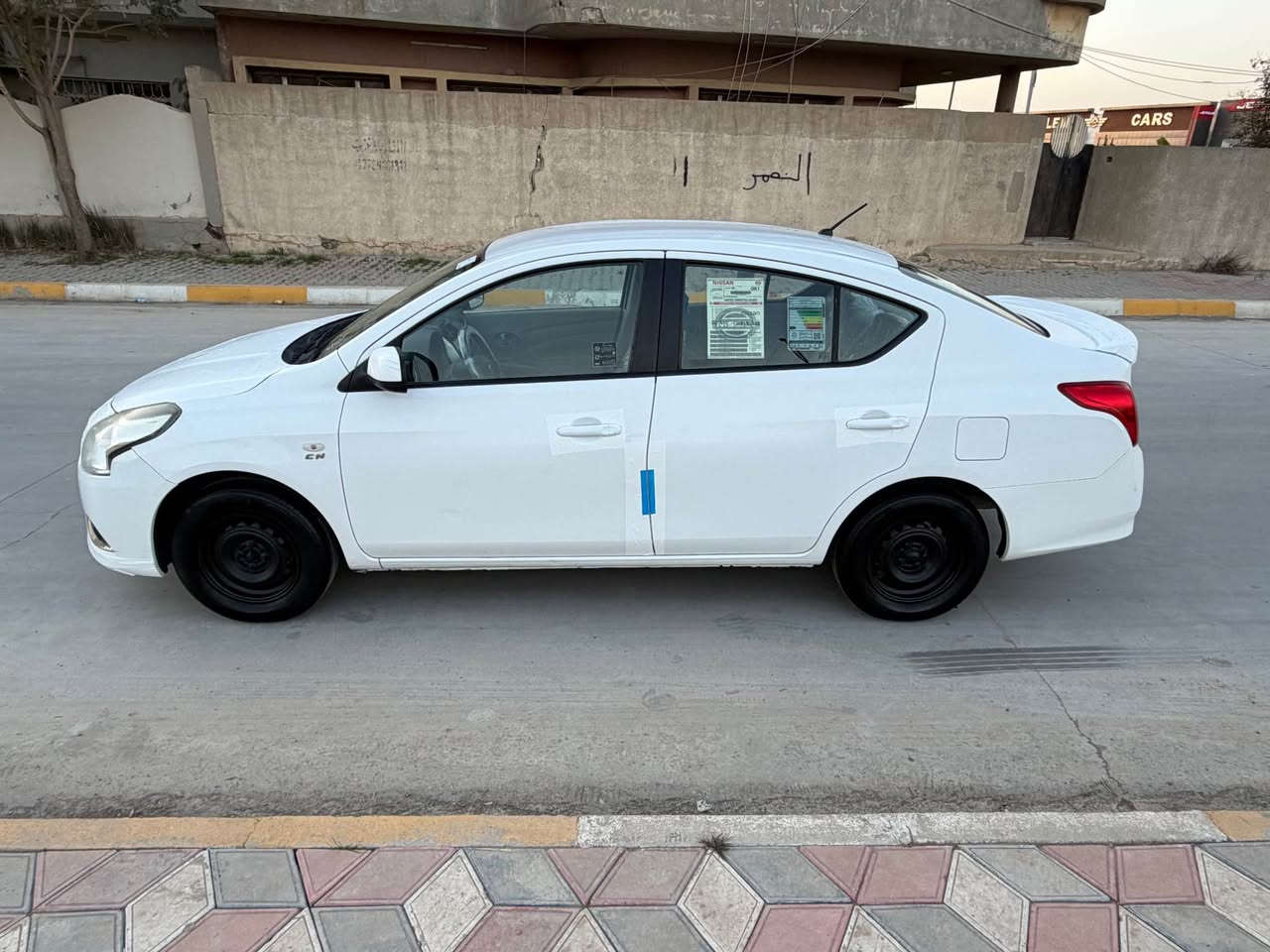 للبيع نيسان صني 2015
سعر   96$
سياره بدون صبغ بدون تعديل بارد بدون تبديل بدون حالوب بس بيها رصعات متفرقه 
كير ومحرك شرط مامفتوح بدون عيب 
سنويه ورقم جديد 
مكاني كركوك   *********** كركوك, العراق
