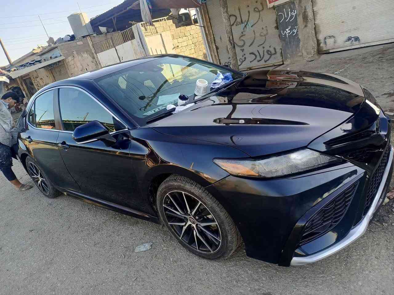 من رحصت الادمن
كامري 2021 S e بلص سعر
 للبيع 188ومراوس بلقناعة
تعديل شبر ع البارد جاملغ خلفي جهة السكن
صور الحادث بلمنشور بدون ايرباك ماكو حيج حادث بهيج سعر رقم اربيل 
شفتات ستيرن رادار امامي رادار خلفي رادارجانبي كشن جلد تشغيل بصمه كشن السائق كهربائي كامرة دوارة سبير مانازل 
العداد 80000 mils قابل للزيادة
مكان سيارة كركوك قضاءالحويجة 
***********
***********
