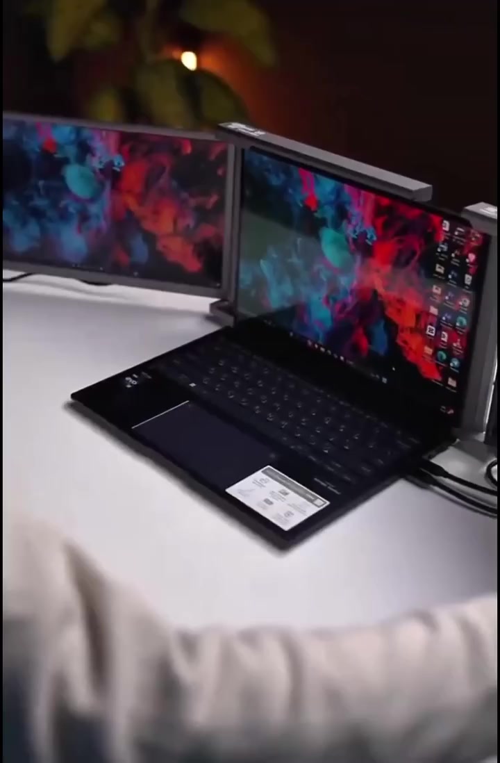 شاشة ثلاثية محمولة للكمبيوتر المحمول، شاشة مزدوجة مقاس 15 بوصة بدقة FHD 1080P بتقنية IPS، شاشة كمبيوتر محمول مزودة بمنافذ HDMI/USB/USB-C، تعمل بتقنية التوصيل والتشغيل لمعظم الأجهزة
بغداد / الغزالية 
***********
