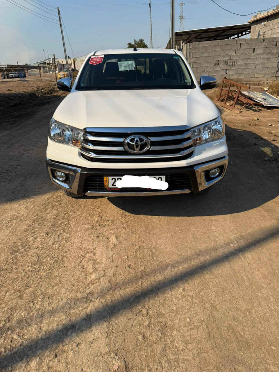 للبيع تيوتا هايلوكس ناصي واتماتيك 2025
فول مواصفات تبريد امامي وخلفي وكشانت ومثبت سرعه شاحنة الا سلكي مكفوله كفاله عامه رقم اربيل تريد وكاله تريد تحويل ماشيه 15 الف عنوان واسط الزبيديه
السياره جديده مكفوله كفاله عامه 
***********
