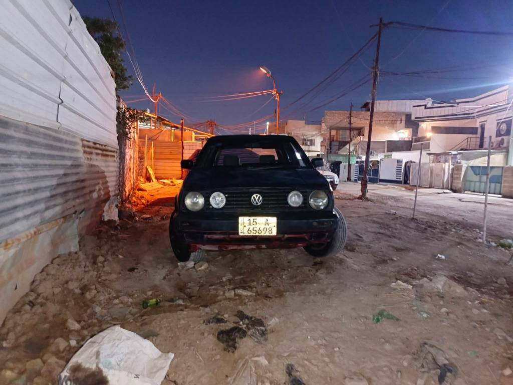 سلام عليكم كولف موديل 91 مشروع وطني سنوية لل 31 سياره بنيد جديد موجود ممشدود شركه بعده اربع بطاين شركه ممشدودات راديتر اصلية سراوين  بل كارتون بعدها ممشدوده ضفيره كامله جديده من كلوبات وكتفات وكلشي  بيها كهرباء كلها فول كير محرك كفاله بيها تلكيط خياسات فقط سعر 23 وبيها مجال قليل *********** بي واتساب وذا اكو مراوس صور ونتراهم كركوك, العراق
