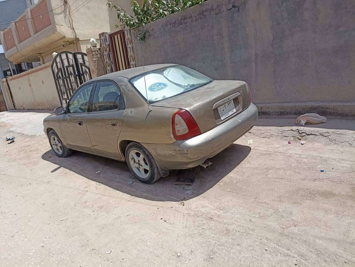 دايو نوبرا مديل 97 سياره مكينه كير تبريد مكفولات السياره بيهه خياسات بدايات الدوس وبيهه بلباب وره الصدر  سياره جاهزه حداديه نضيفه 80ب/100 مكانهه بلحله السعر 26وبيهه مجال بسيط 
***********
