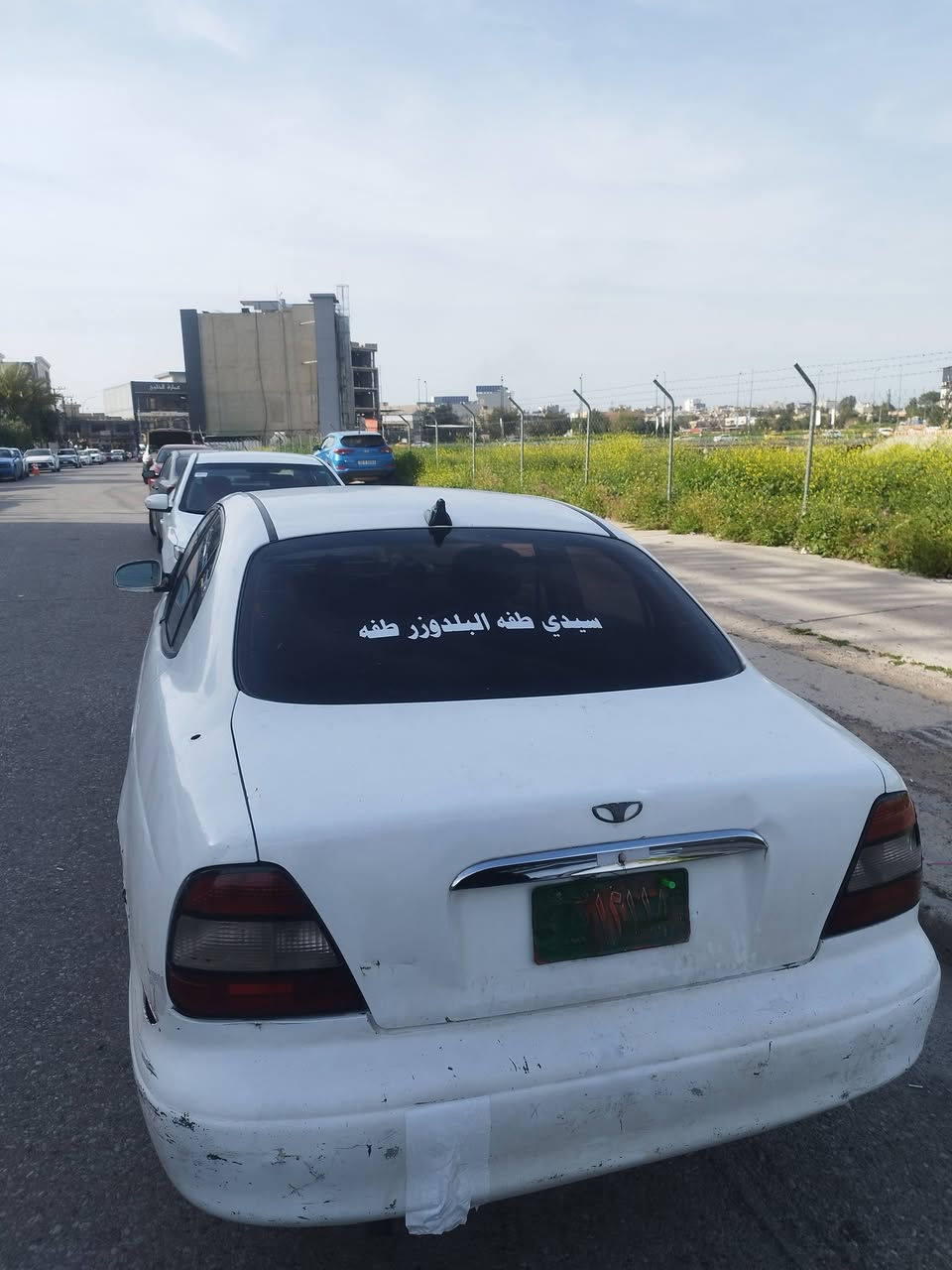 السلام عليكم
دايو موديل 2000 

محرك 20 فكترا 
محرك  قبل شهر شديتو مال گصه  گير شرط 
رقم اخضر شرط الوكاله وال تحويل 
طخم نص ونص بدون ضرر بيها تلگيطات صبغ بدون معجون تراي  200 وين من تريد وايرمنيه شغاله كلها كابون شرط مامسجل السياره بيها واحه 

الخاص مفتوح 
السعر عل خاص 
*********** 
واتساب فقط ☝🏻 مكاني موصل الايمن حي التنك
