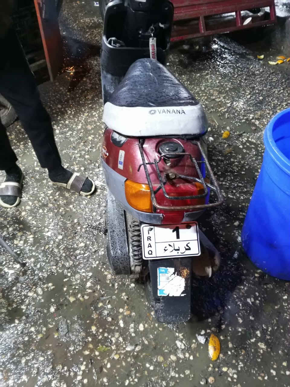 سلام وعليكم دراجة البيع بطا محرك نضيف كلشي ما بيه عنوان كربلاء حي لبعث التصال علرقم ***********سعر 250بي مجال
