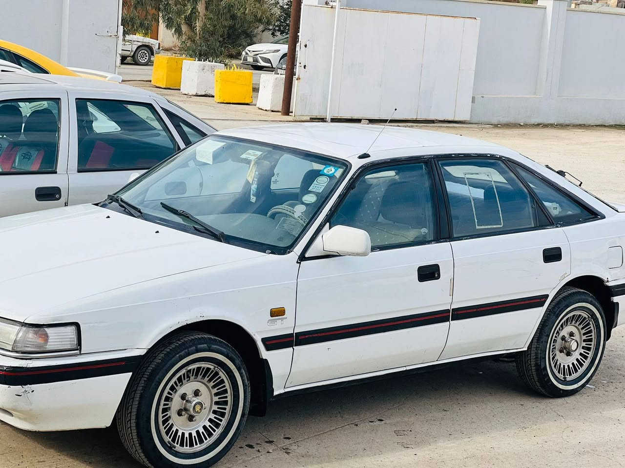 للبيع مازدا حجم626  رقم كركوك انكليزي سنويه لغاية 27 السعر 47 $ موبايل *********** مكاني الحويجه  لا ضربه ولاخياس ولاتبديل  كهربائيات كلة شغالة دواخل نضيفة  باتري جديده تخم تايرات جديده
