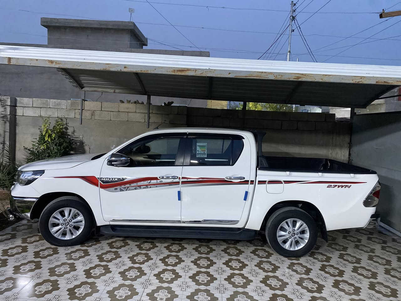 السلام عليكم

بيك اب هايلوكس ناصي ساز باب اول ام الضمان

2025 كفالة من الشخط ولبارد ولتبديل شرط الفحص سيارة جديده 

رقم اربيل الجديد رقم مميز 

🎗المواصفات كير اوتوماتيك 

🎗كيلو متر  34 شرط الفحص 

🎗 دفع ثنائي . 2×4.

🎗 كشافات ضباب ( بروجكتور) 

🎗 شاشه كبيره تدعم كار بلاي 

🎗 حساس خلفي سستم كامل

🎗 سستم ايرباك كامل 

🎗 اشاير بالمري . شفط مري

🎗 ثلاث انظمه قياده 

🎗 تحكم مقود متعدد 

🎗مطفأه حريق

🎗بنيد جكات

🎗كشنات تدفئة وتبريد

📍 صلاح الدين الضلوعية 

السعر الاتصال بالرقم :

⏰ ***********
