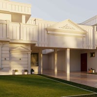 واجهة ثانوية اهلية في الغزالية من تصميمي  المهندس عمر العاني  لطلب الت...