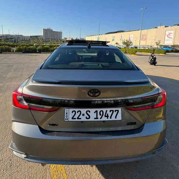 تويوتا كامري 2025 هايبريد
فئة XSE أعلى المواصفات
ماشي فقط 13 ألف كم

الحالة:
بونيد صبغ مع تبديل 4 قطع باردة
إيرباغ المقود مفتوح وتم تصليح النظام
البراغي مربوطة على كلام الشركة وباقية على حالها

المواصفات:
سقف أسود مع فتحة بانوراما
نظام داتاشو
مقود مع شيفتات
تبريد وتسخين للمقاعد والمقود
رادار أمامي وخلفي
نظام الحفاظ على المسار
مرايا مع رادار
نظام صوتي JBL
شاشة كبيرة
ومواصفات متعددة أخرى

السعر: اطلب في التعليقات وسيصل الرد مباشرة

أرقام المالك:
***********
***********
واتساب
