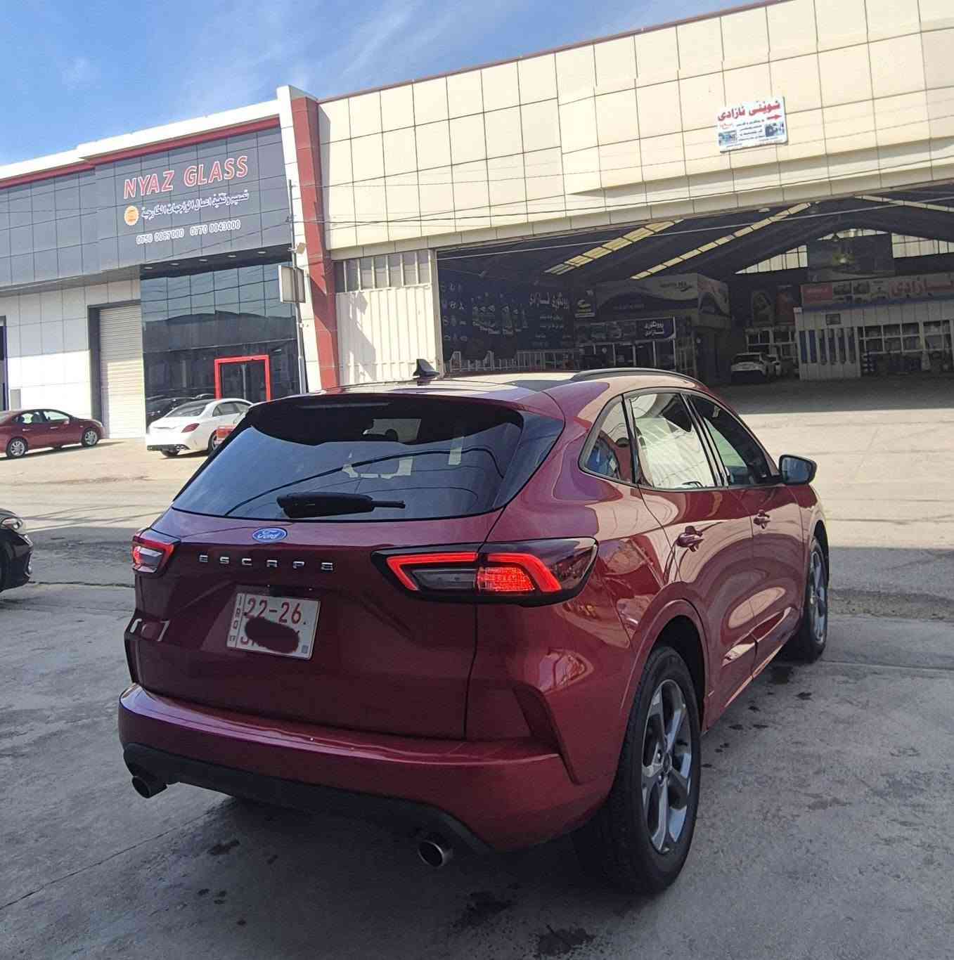 بسم اللە الرحمن الرحیم
فۆرد اسکیپ مۆدێل 2024 مواسفات ST line فوول مواسفات بەسمە شەغال سندوق شەفت گێچ الکترونی رادار ۳٦۰ کوشن جڵد و کارەبایی و هیتەر سوکان هیتەر تەبرید دوو زۆن و مرکزی ویل ۱٨ انج لایت لید و زینۆن فوول تحکمات سوکان .......
بۆنیت و دوو بست چاملغی بۆیاخە هیچ ارباگی نەتەقیووە بەشەرت
سیارەکە نمونەیە لەجوانی هیچ مسروفی تێدانیە فەحس و هەززە کراوە حازرە بۆ ڕەقەم 
گێڕ مەکینە ڕادار بەردی گزۆز بەوابە هەموو گیانی بەشەرت
سعر ۱۳۳ کەمێک مەجال
شوێن هەولێر
*********** viber watsapp أربيل, العراق
