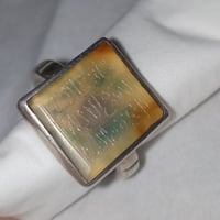 يماني أصفر • مخطوط الاستغفار