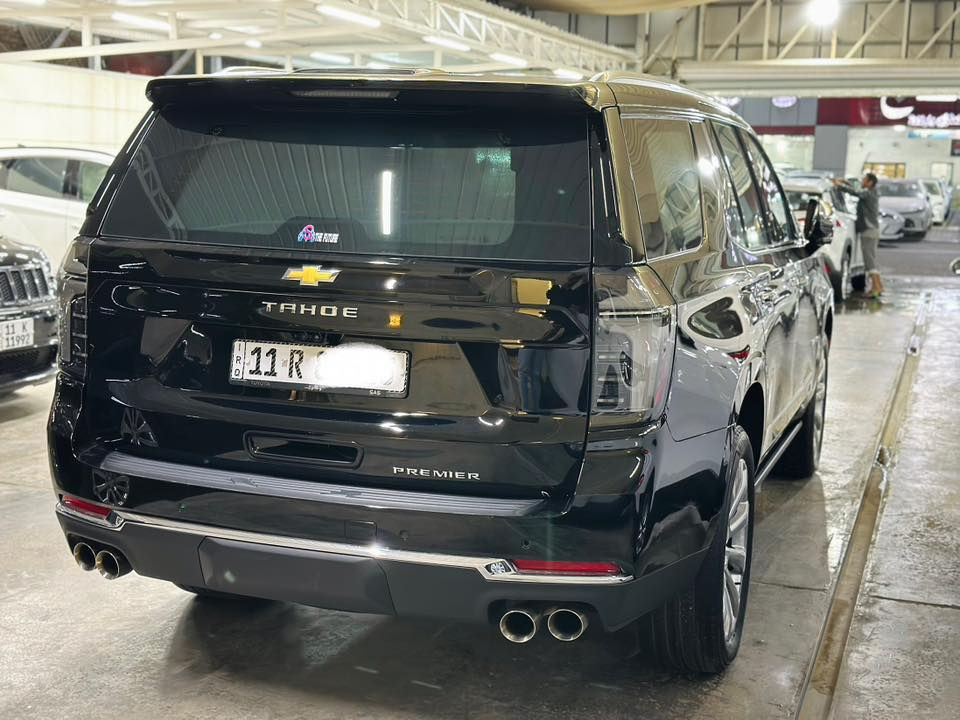 السلام عليكم
السلام عليكم

شوفرليت تاهو 2025 بريمر ضمان المنصور 

ماشيه 5000 زيرو  السعر (72500$) 

سياره مغلفه PPF بالكامل 

مكفوله كفاله عامه جاهزه بعدها عل وضع الشركه 

مواصفات بريمر معروفه 

بصمه خمس أبواب 

شاشه متصله 

كأمره  360 درجه 

داتا شو 

جكات 

دوسات كهرباء

شاشات خلفيه 

بانوراما 

بعد هواي مواصفات 

رقمي ***********
