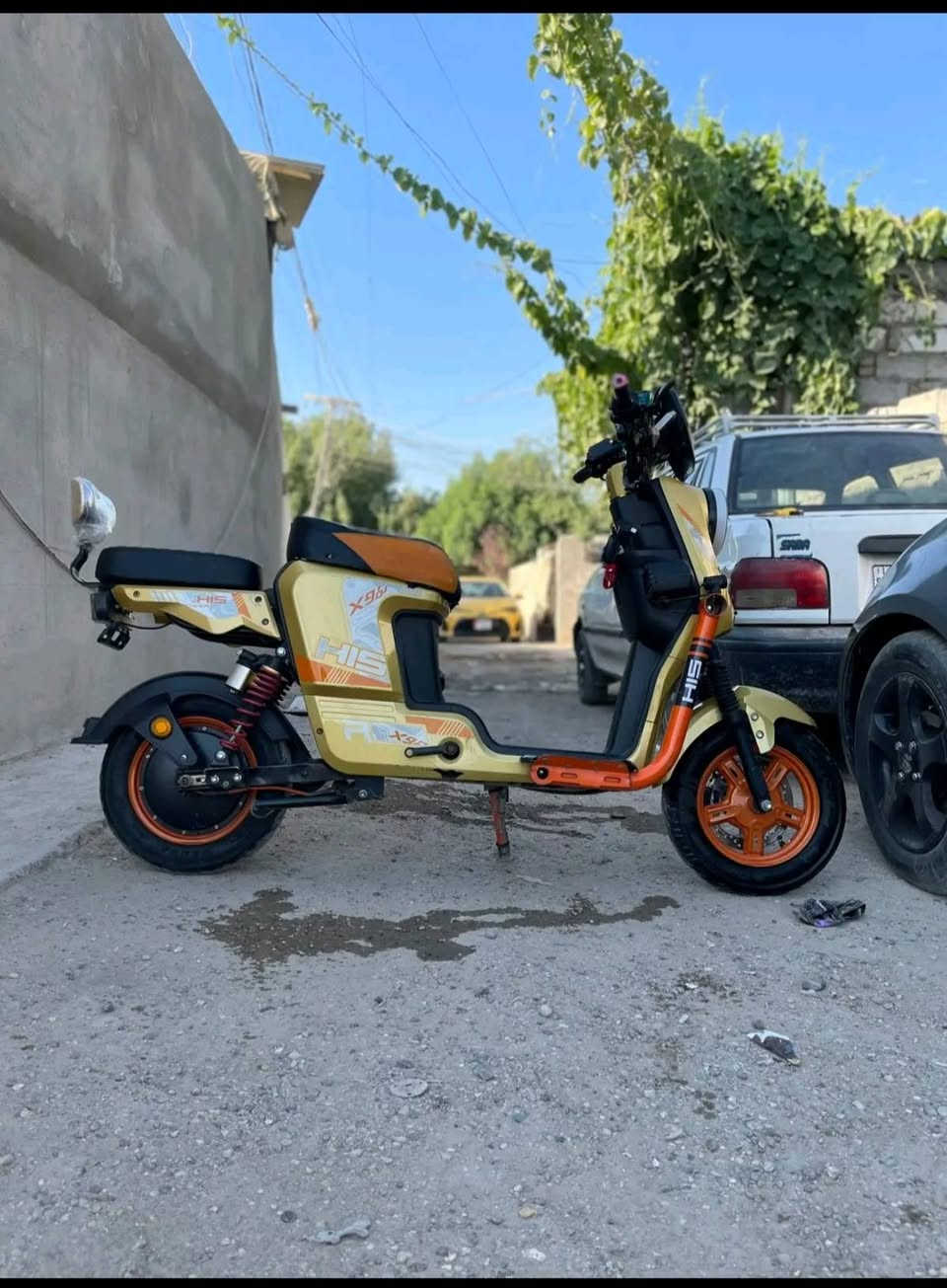 السلام عليكم دراجة شحن لبيع نوع x900 مواصفات
ملفهة 2000 واط حقيقي
3 منافذ شحن تلفون
بطراتها 30 امبير شرط فصح
دراجة كاملة
لايت عالي ناصي
ابلتوث
وبك
سرعتهة 109
مكاني بغداد
سعرها 500 وبيها مجال انشالله
رقمي توصل ***********
