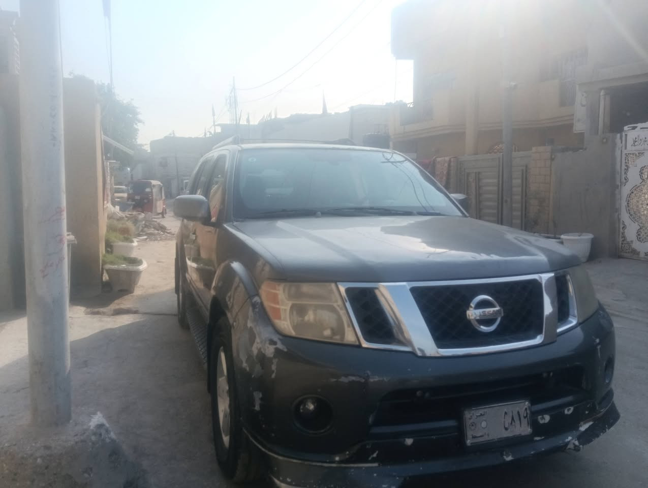 نيسان بافندر 2008
عائلية سبعة راكب 

محرك 4000 گير رياضي  خير من الله 

تبريد ثلج . ثلثة قطع تبريد 

تحكم استيرن جهتين شغال 

مثبت سرعة

مانع انزلاف

كشن كهربائي 

مري كهربائي 

باب الجنطة شفط

كامرة وشاشة عطلاة ابلادي 

سيارة جاهزة مكانها بغداد  رقمها كوت باسم صديقي شرط التحويل بيع او مراوس حسب القناعة

التخدمة السيارة .  السيارة وصاحبها بخدمته سعرها حيل مناسب ***********
