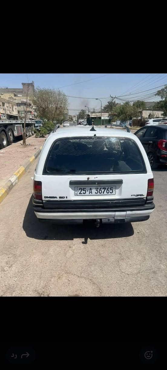 سلام عليكم
للبيع اوبل اوميكا استيشن رقم كركوك دولي 
سنويه:الى نهايه سنه 30 
كير عادي مكينه 2000
مكفولات  
السعر 28وبيها مجال للطيبين 
التواصل والاستفسار 
***********
