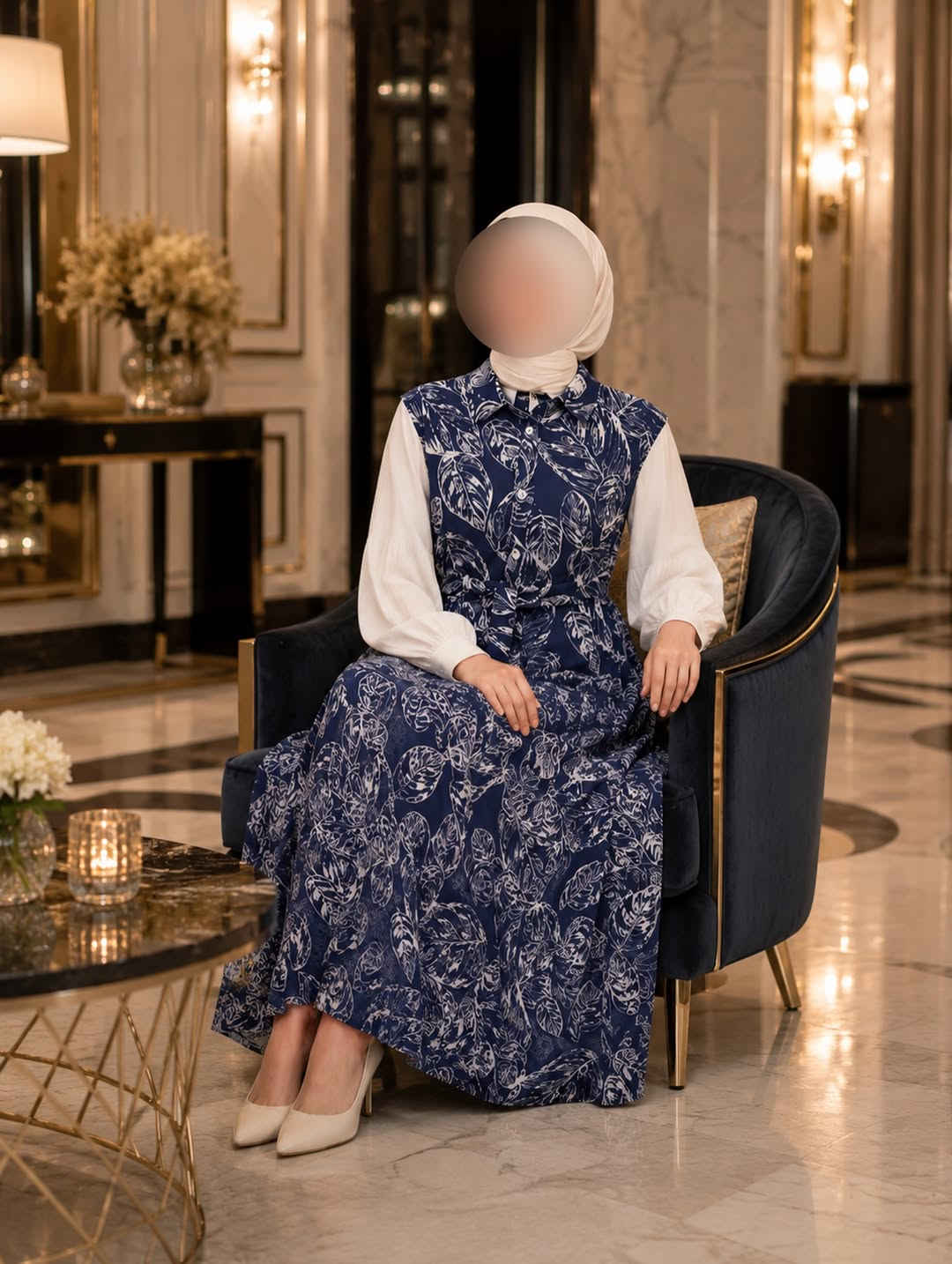 ازياء فاتنة
فستان جينز مشجر  مع الشال هدية 🎁 
قميص كلوش للمحجبات 
موديلات فاتنة… ماتتفوت 
حصراً من ماركة فاتنة 
• مع الشال هدية 🎁 
• طول الفستان 160 سم 
• تفصيله مريحة فصال فخم 
• تنطي مظهز انحف باللبس
• ⁠ ✨
قطعة تبقى وياج سنين وما تبطل موديلها 👌

متوفر حالياً بكمية محدودة
راسلينا خاص واحجزي بسرعة قبل النفاذ 💌

#ازياء_فاتنة⁩⁩
قالب راهي 
___________________________ 
🖊️ االــخـــــــاامــة :- 
جينز صيفي  مشجر ورقة :- مـטּ الجينز الممتاز المستورد قماش انسيابي وليس جاف ملمس ناعم جداً وصيفي مايحتاج كوي بس شي بسيط 
اما الاكمام فهي كريب ابيض نقي 
❥❥ ─── ❥❥❥❥ ─── ❥❥
 
القياسات القياسات 1/2/3/4 

🌱قياس 1):- 
تلبس وزن من 70 الى 80 كــــيـلـو ⚖️ 
يعني يلبس قياس. 40 . 42. 44 

🌱قياس 2 ):- 
تلبس وزن من 80 الى 90 كــــيـلـو ⚖️ 
يعني يلبس قياس. 46. 48 

🌱قياس 3):- 
تلبس وزن من 90 الى 100 كــــيـلـو ⚖️ 
يعني يلبس قياس. 50 . 52 

🌱قياس 4):- 
تلبس وزن من 100 الى 120 كــــيـلـو ⚖️ 
يعني يلبس قياس. 54. 56. 58 

_______________________ 
ســــعـــر  الفستان بـــ 65 الفــــﮯ 
مع الشال هدية 🎁 
_______________________ 
للحجز والاستفسار المراسلة ؏ــلى الواتساب :- ***********
***********
