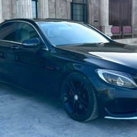 مارسدس موديل 2016 C300 بيع فقط  بدون مراوس  بجم عدسات زنون  رادار جانب...