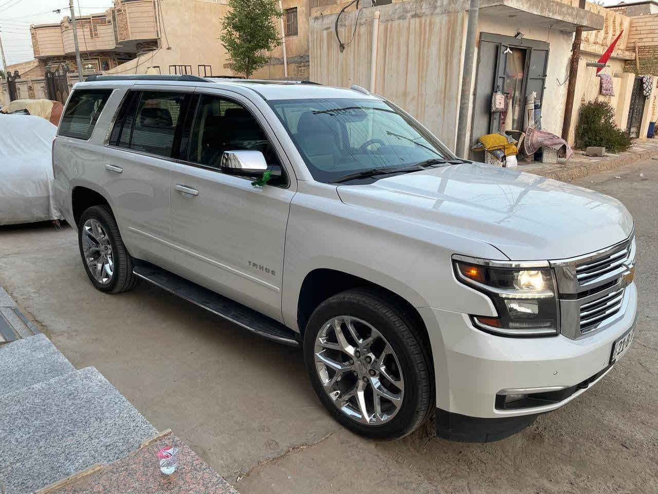 تاهو 2020 بريمر ( خليـجـي ) فول مواصفات
ماشية ١٢٥ ألف   كفالة عامة من كلشي صبغ والضربه والتبديل سياره كلش حلوه وجديده
السياره رقم جديد السليمانية سنويه جديده تحويل مباشر 
المواصفات
1-بصمة. 
2-كشنات تدفأة تبريد 
3-فتحه سلايت 
4-داخل جلد قرميدي كلش حلو. 
5-كشنين كهرباء 
6-شاشه بسقف 
7-جنطه كهرباء. 
8-قاصة. 
9-فور ويل 
10-شاشة كبيره 
11-جنطه جلاق. 
12-كشن ذاكره خزن. 
13-ستيرن ذاكره خزن. 
14-ويل 20
15كيج الكتروني
بصمات عدد 2
وباقي المواصفات المعروفة للبرايمر
مكان السيارة العمارة 

رقم صاحب السيارة 
***********

