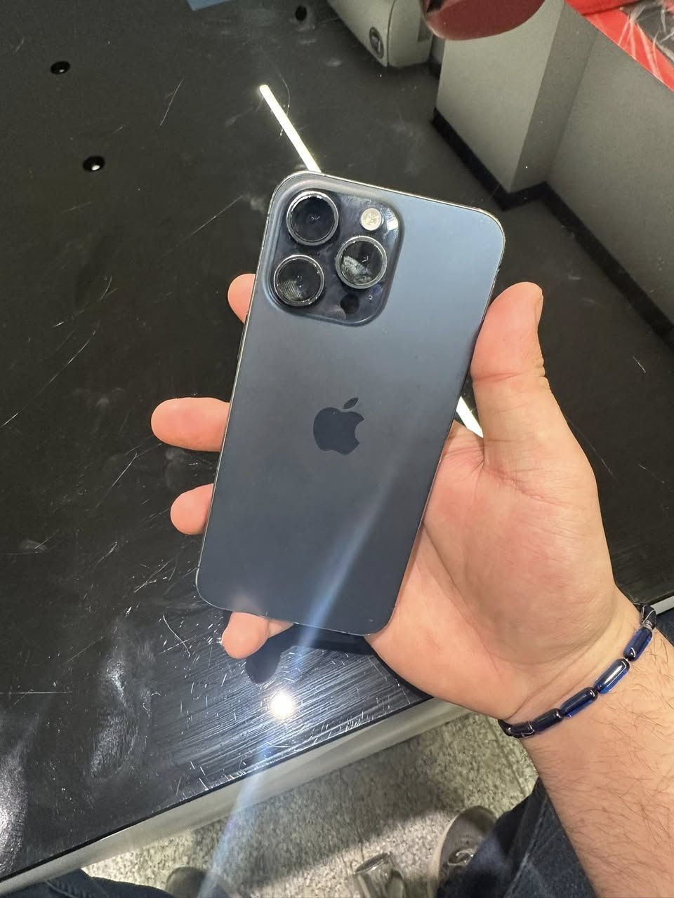 15 برو ماكس للبيع
بطاريه 92 

الجهاز مستبدل شاشه اصليه تفصيخ 

ذاكره 256 

الشاصي مشخط 

الجهاز كامل شغال 

***********

700 الف
