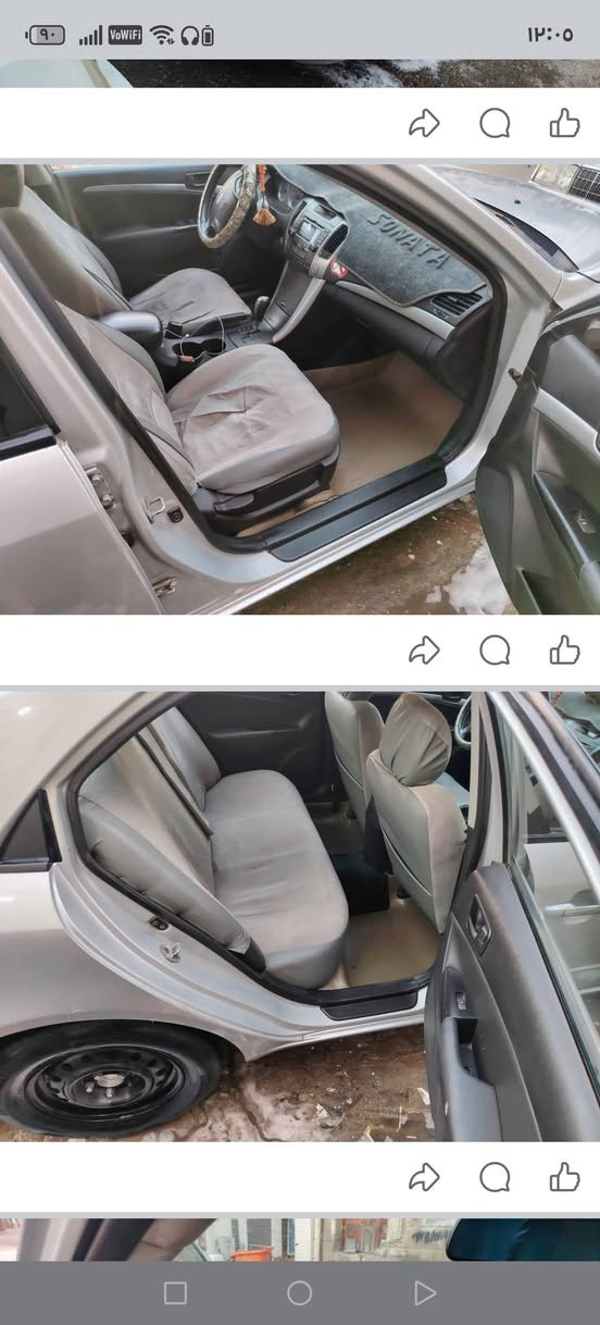 سياره سوناتا موديل 2010 المقدس مكفولة من الضربة والكص ونقل الجثة وكافة الاصوليات والرسميات تبريد شغال مكينه وكير مكفولات الكوري ماينكفل من الصبغ سياره بسمي رقم بصره رقم الجديد السعر ١٢٠ وبيه مجال العنوان بصره جمهوريه شارع المكاتب رقم الهاتف ***********
