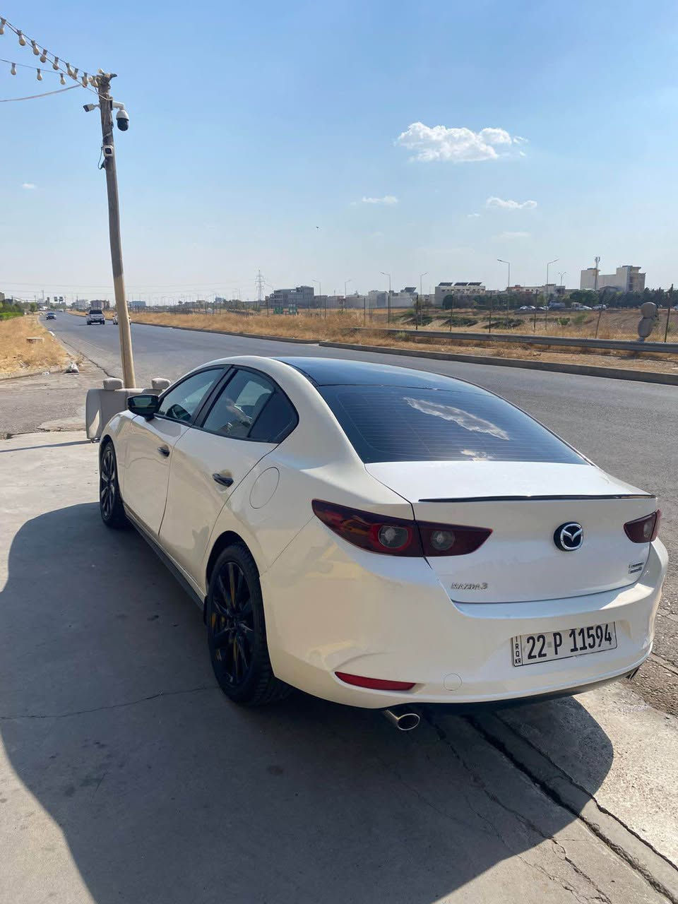 Mazda 3 2023 sedan,preferred sport
مەکینەی ٢.٥ بێ تۆربۆ و بێ دەبل ئەکسل مەرخوبە
پێش و پشتی کەپسە ،٤ پارچە و سەقفی سبوخە بە سبوخ عام دەیفرۆشرێ 
مواسەفات،بەسمە،سلایت،ئۆتۆ هوڵد،کوشن هیتەر،کوشن خەزن و جلد،ئۆتۆ لیت ئۆتۆ فلچە،کامیرە و ڕادار کامل،خەتی جادە  زۆر مواسەفاتی تر
سەیارەکە ٢٨ هەزار کم ڕۆیشتیە
ڕقم شانسی :3MZBPACM8PM374515
رقم تەلەفۆن:***********
سعر:112$ أربيل, العراق
