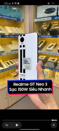 شباب عندي جهاز روعه realme GT NEO 3 150W بس بي فطور بل كلاس كدامك موصف...