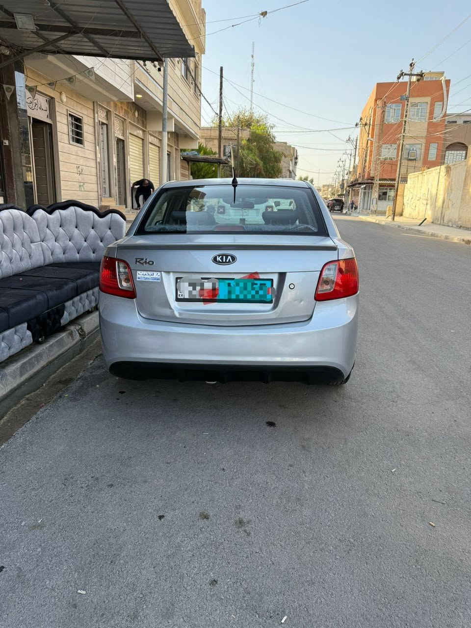 كيا ريو موصفات ابرايد للبيع رقم اربيل كابون بنزين بيها محرك 16 بدون صبغ ***********
