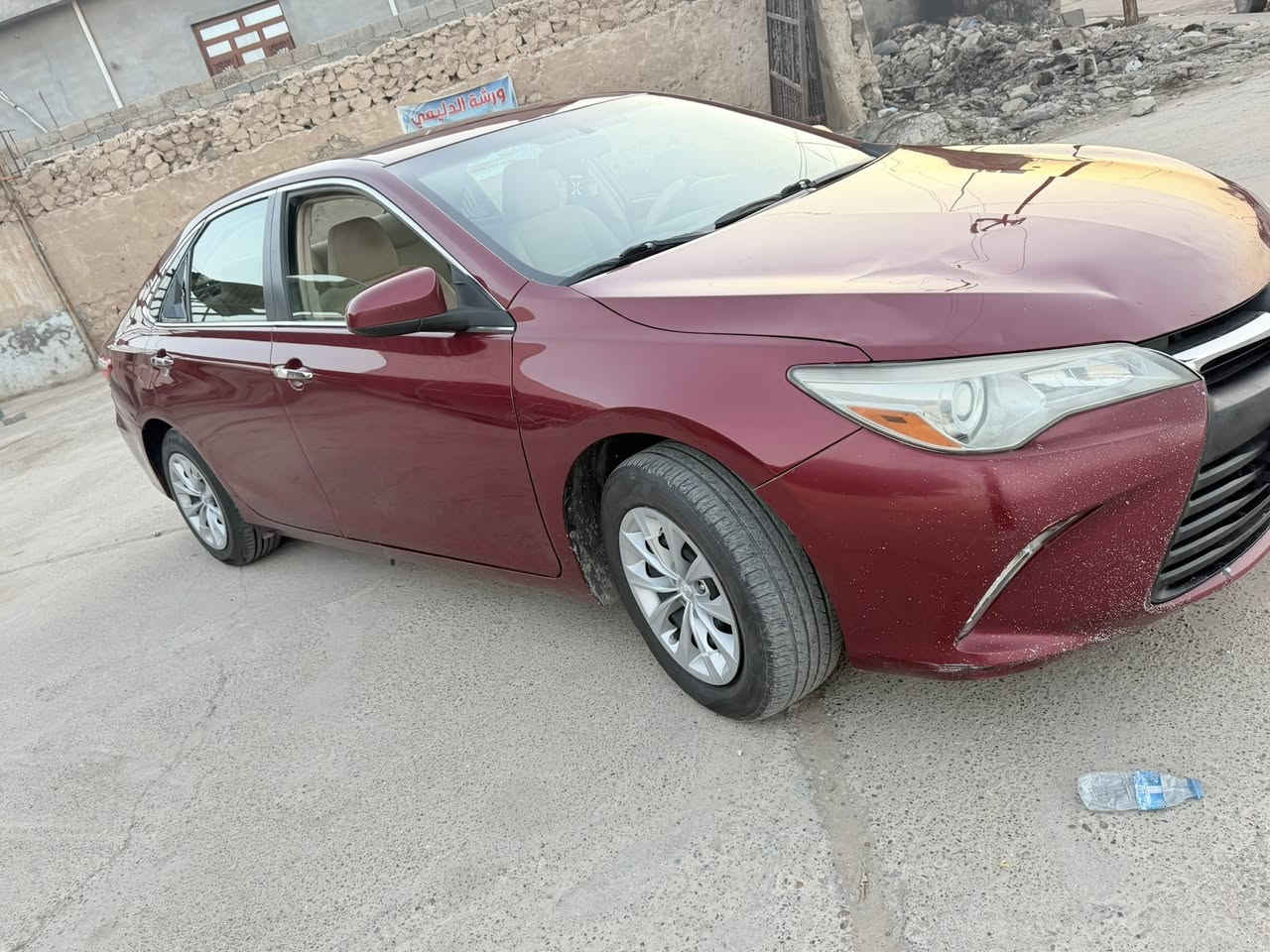 سلام عليكم للبيع
بسعر مناسب جدآ ب137وبيها مجال ويرهم مراوس
نوع السيارة : كامري  موديل 2017 (كلين قطره صبغ مابيها ) 
اللون : ماروني 
حجم المكينة : 2.5 ✈️شرط لا تنقيص ولا تبخير
كير شرط  
المواصفات
- شاشة 
- كامرة
-شفتات بلاستيرن
-لايت عدسة
-مثبت سرعه
-تحكم استيرن جهتين
السعر 137 ويرهم مراوس ب اقل واخذ فرق نقد 
مكان سياره صلاح الدين (بيجي)
***********
***********
