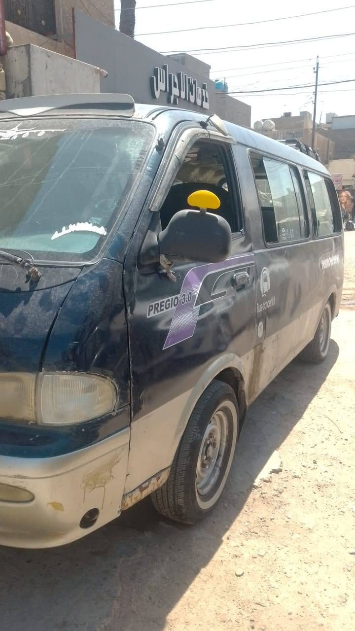 السلام عليكم كيه بريجو للبيع موديل 96 رقم انكليزي تحويل ثاني يوم كهربائيات كلها شغاله تخم تاير دوشمه جديده مكان بغداد المشتل الرقم ***********
