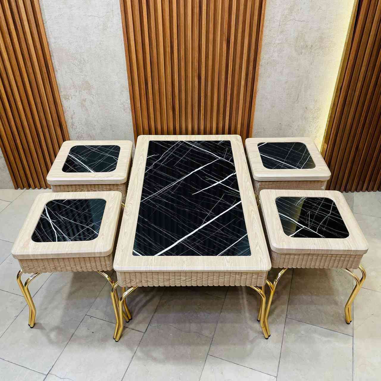 طبله 4+1 سطح خشب رجل معدن طلاء ثابت 
قياس الطبله الكبيره 110*65
قياس الطبله الصغيره 40*40
ارتفاع الطبله 45 سم
توصيل جميع محافظات مجاني


**إذا كنت صاحب هذا الإعلان وتريد حذفه لأي سبب، رجاءا أرسل رسالة إلى الدعم الفني**