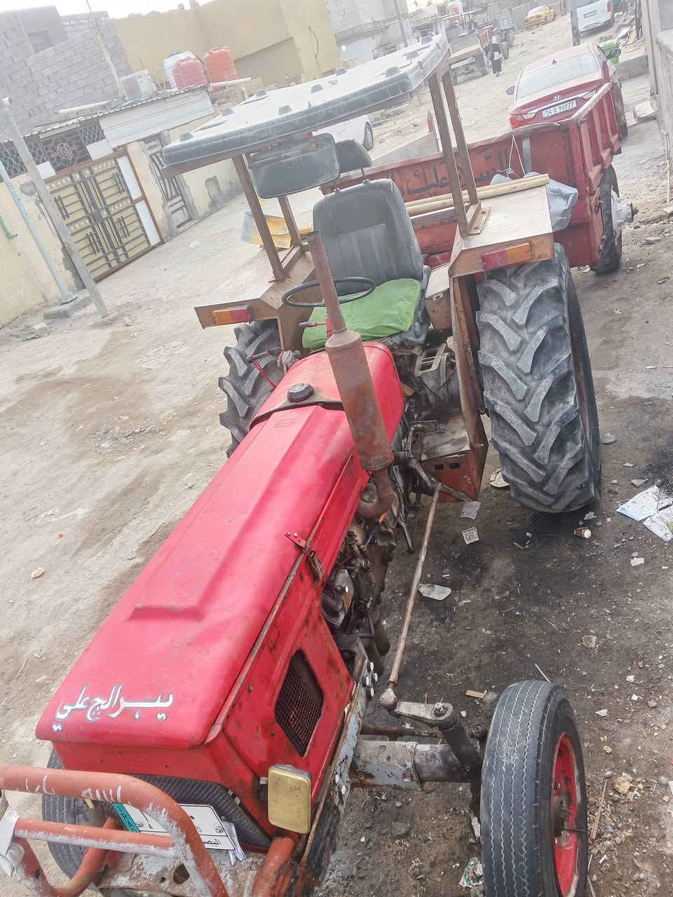 السلام عليكم
مكينة عنتر 71  البيع 
موديل 1989رقم الماني بسمي
مكينة خير من الله من كير ومحرك وصدر وكسن
تايرات  جديد  المكينة ورهه بس عربانه سكندريه 
العنوان بصره  رقم ***********
