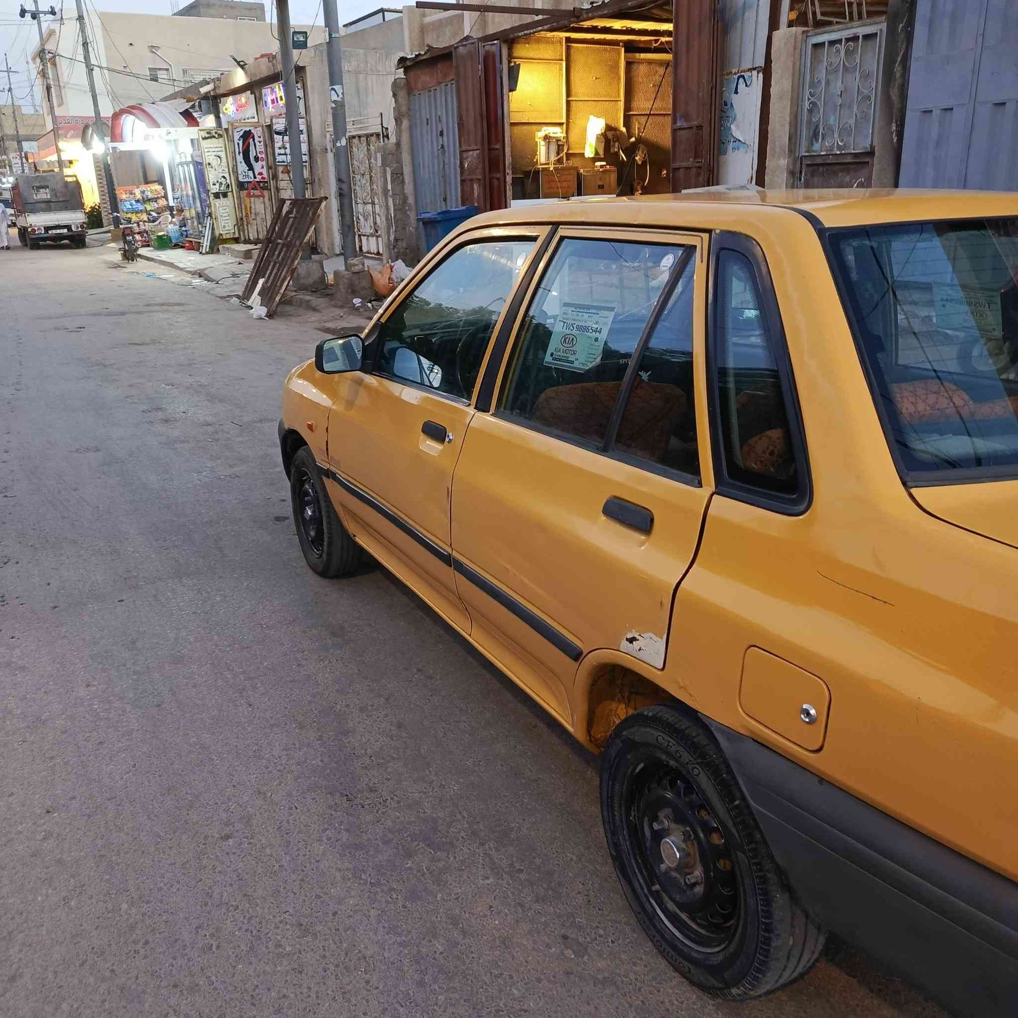 سايبا موديل ٢٠١٠ للبيع جاهزه كبل للشارع حداديه جديده مصفره هيئه سياره بدون صبغ فقط الكير الواحد مرات يفلت مداور ثاني يوم المكان كربلاء حي العامل سعرها ب٢٤ وبيه مجال بسيط مو شراي لا تتصل ولا تراسل ***********
