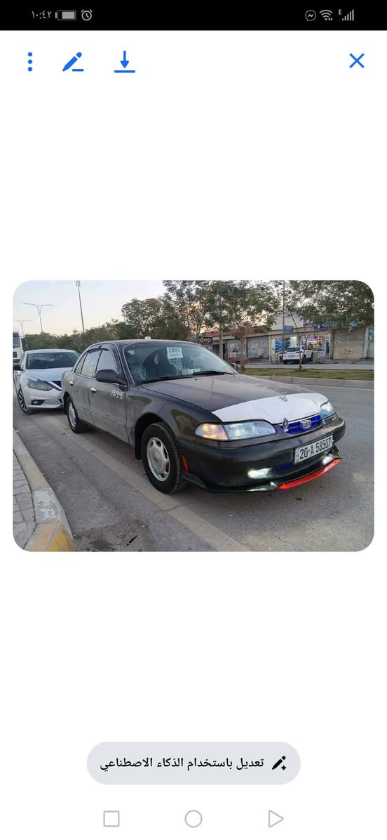 سوناتا للبيع موديل 93صبغ عام سيارة حلوه مكينه مفتوح شرط التحويل مكان السياره ناحيه العظيم سنويه ل28 السعر46وبيهه مجال الاتصال على الرقم ***********

