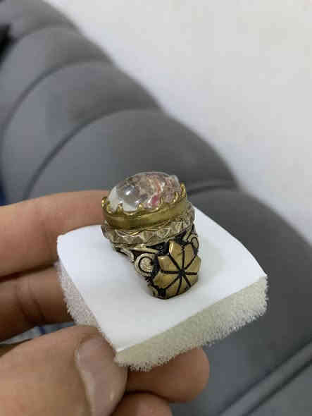 فضه جديد غير مستعمل نوع الحجر فانتوم كوارتز السعر 90 الف ***********
