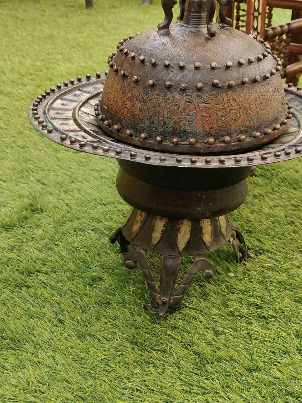 بند من النوادر 
مبخرة عثماني نحاس احمر شغل يدوي برشام 
عمر يتجاوز 200 عام 
حالة روعة ( متحف )
ارتفاع 80 سم 
وزن ثقيل 
ت / 01116440665


**إذا كنت صاحب هذا الإعلان وتريد حذفه لأي سبب، رجاءا أرسل رسالة إلى الدعم الفني**