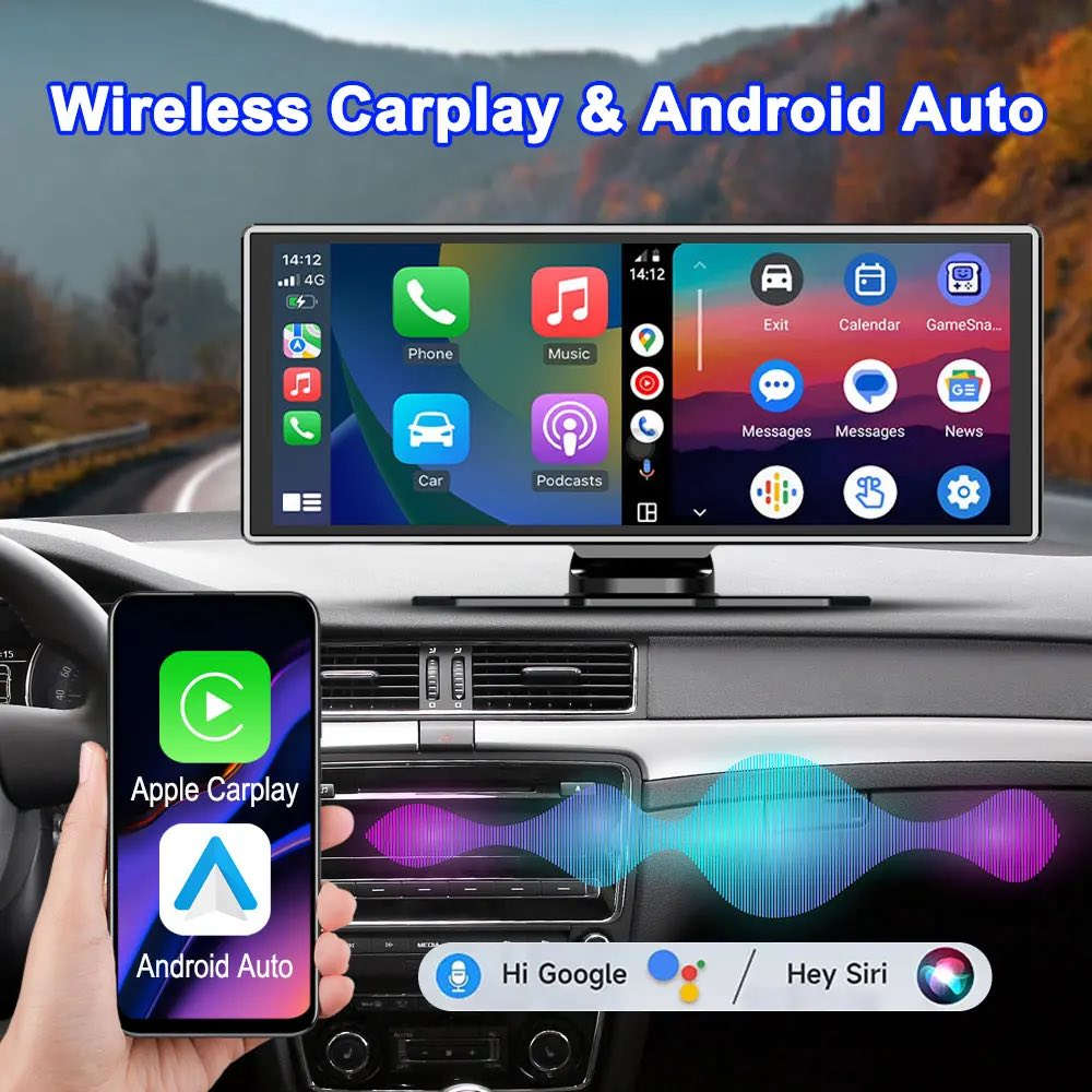 يتوفر شاشه بهذا الشكل قياس 11 انج
تدعم الخرائط و ابل كار بلي 
والاندرويد اوتو
كافة التفاصيل مذكوره بالصور
50 الف مع التوصيل
***********
***********
