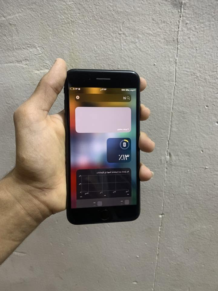 السلام عليكم للبيع سفن بلاس سعر ١٣٠بي مجال عنوان هيت الرقم ***********
